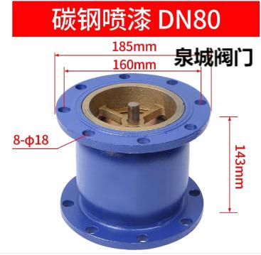 止回阀-立式消声式DN80